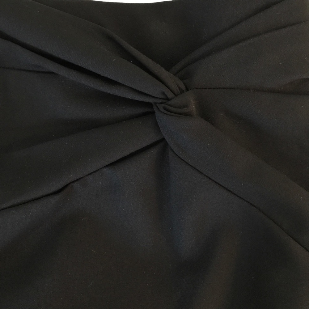 Black pencil skirt